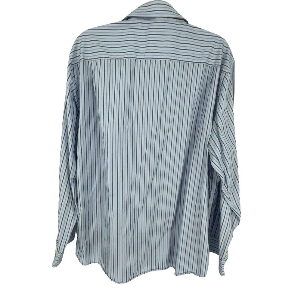 Banana Republic Mens XL Long Sleeve Button Up Cotton Shirt Multicolor Stripes - Picture 4 of 8